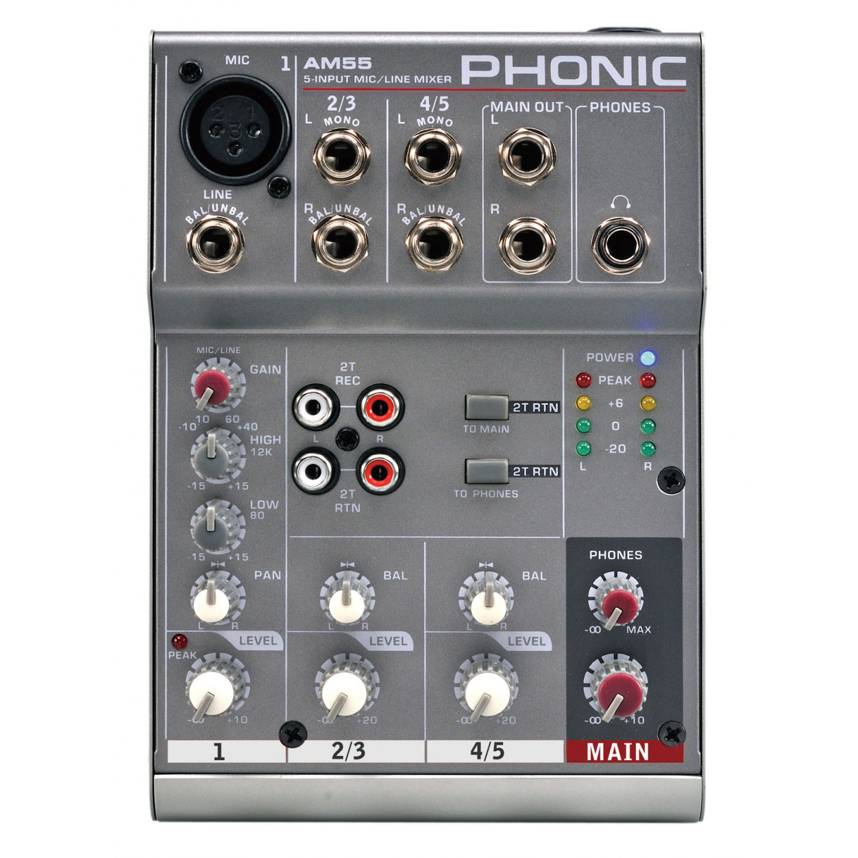 Phonic AM 55 Аналоговые микшеры